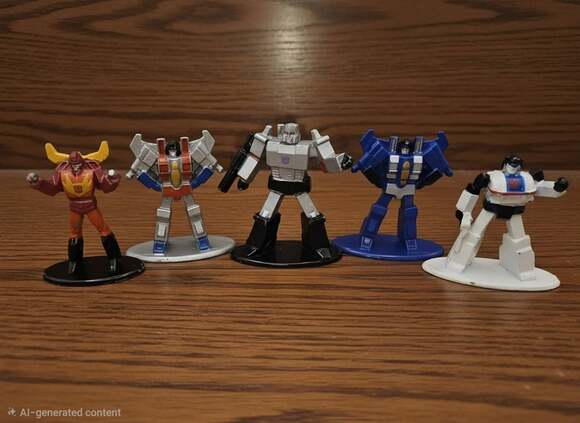 Jada Toys Other - Transformers Nano Metalfigs Lot Diecast Figures Jada